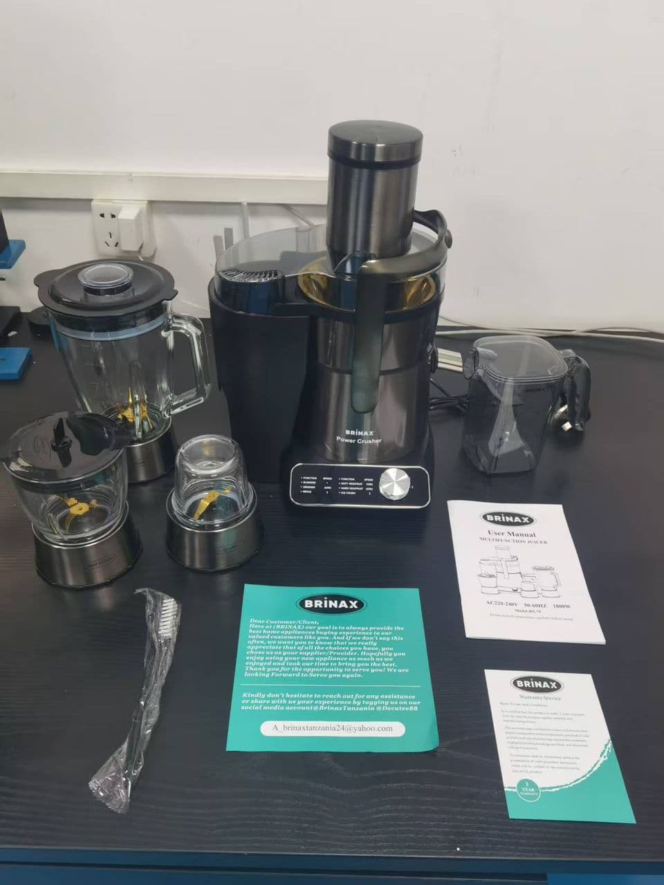 Brinax Food Processor