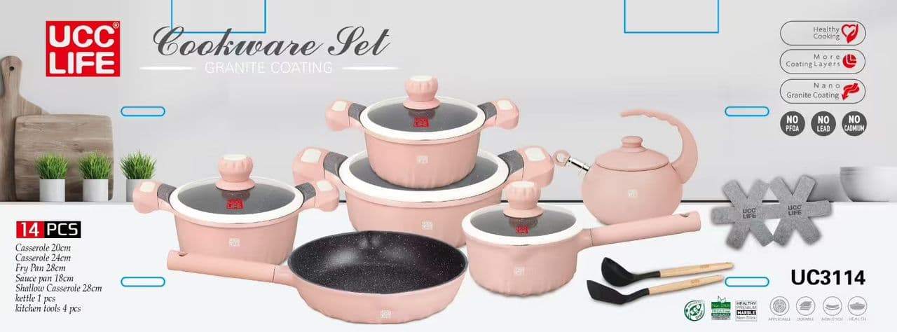UCC Life cooking pots